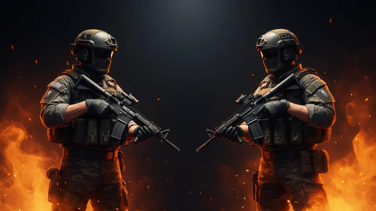 CS2 tactical soldiers